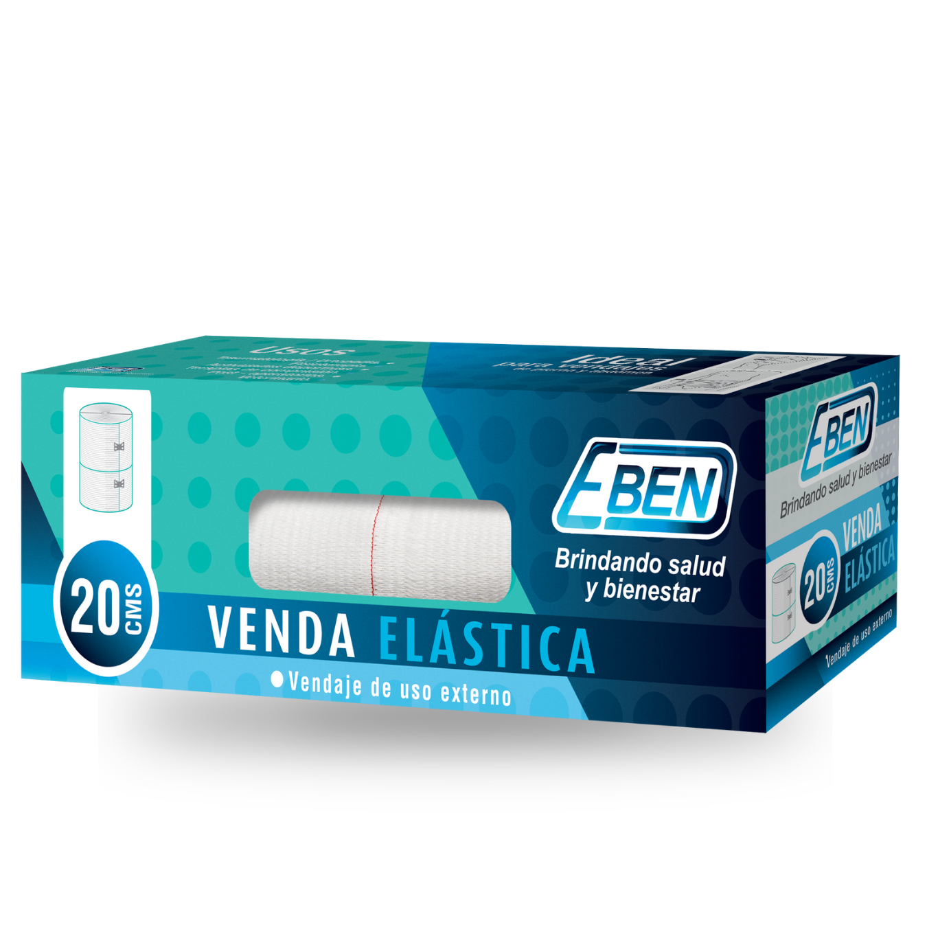 Vendas Deportivas Premium Eben 2m -Compresión Fuerte
