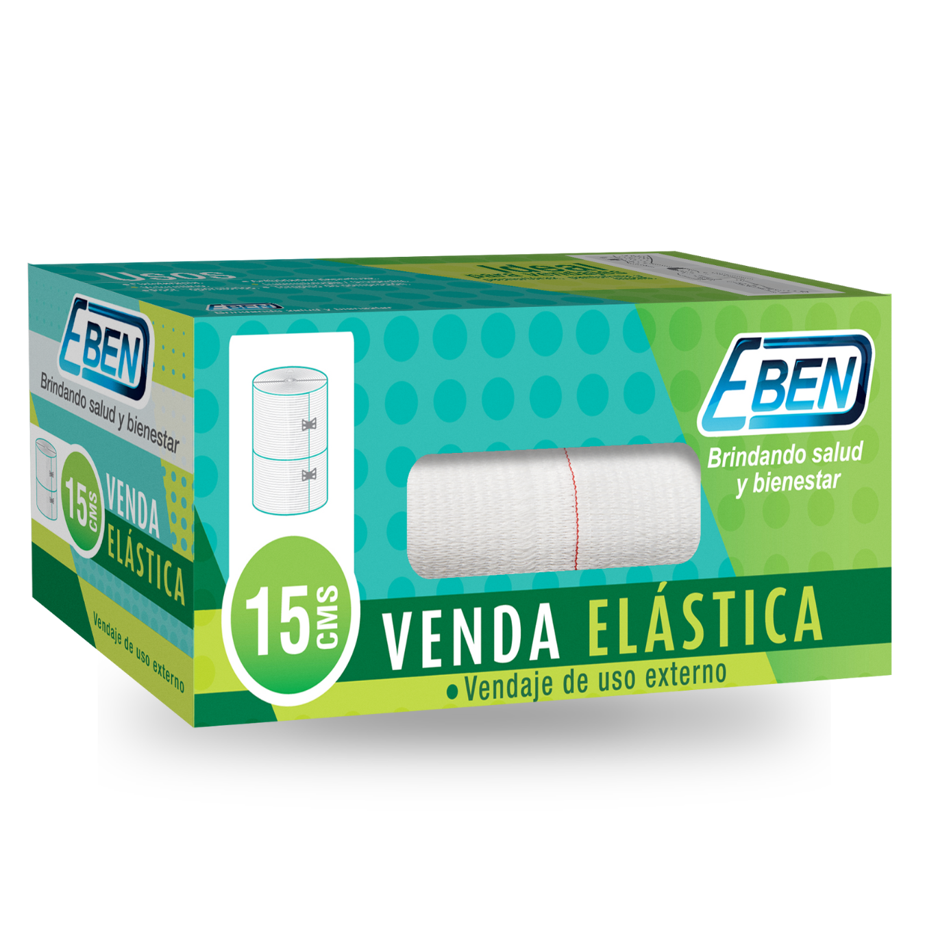 Vendas Deportivas Premium Eben 2m -Compresión Fuerte