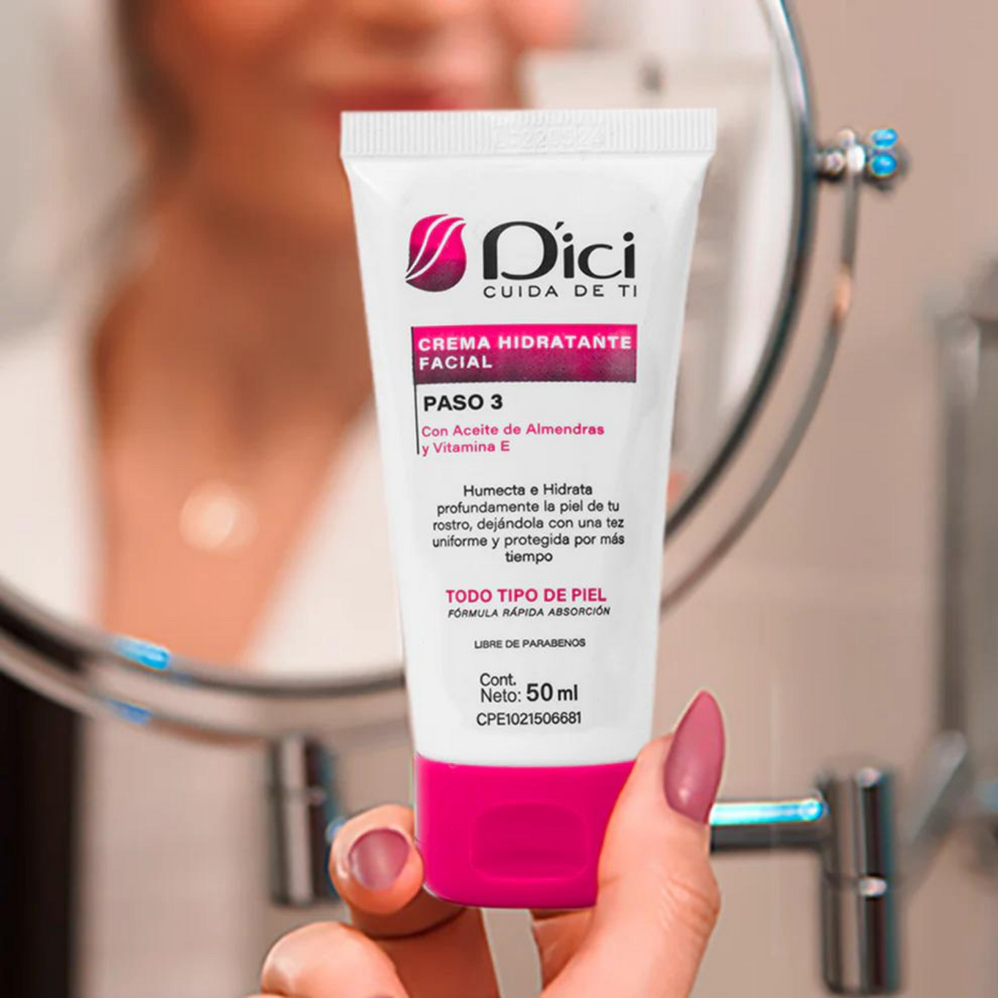 Crema Hidratante Facial Paso 3