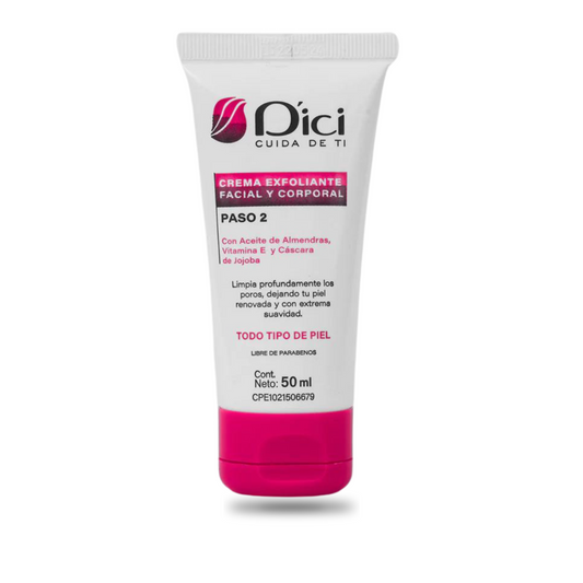 Crema Exfoliante Facial y Corporal Paso 2