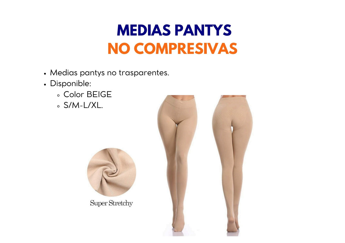 Medias Pantys No Compresivas - ebencare.com