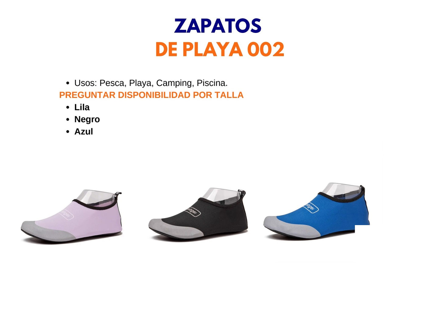 Zapatos de Playa PAD002 - ebencare.com